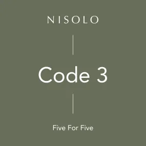 FIVE for FIVE Club: Code 3