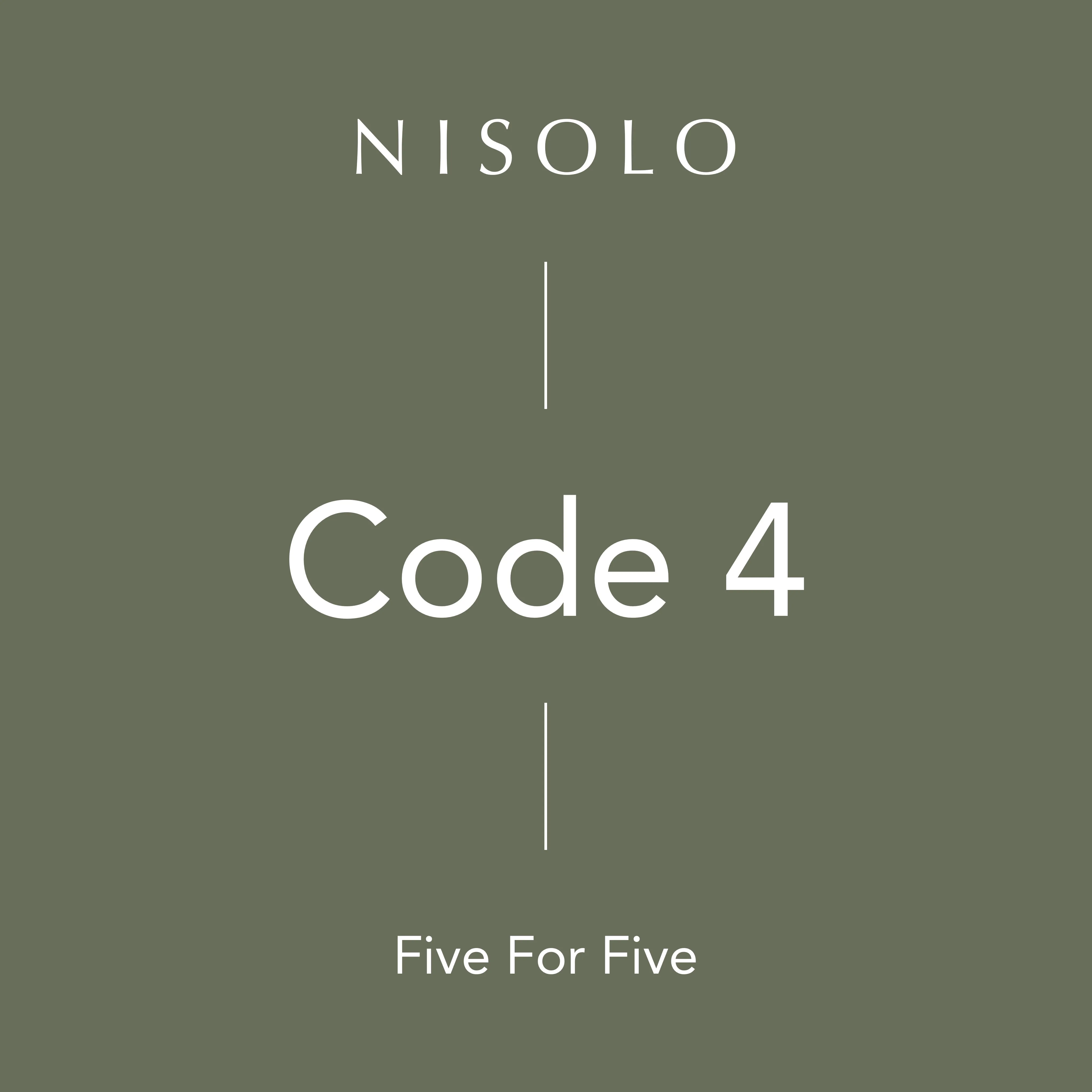 FIVE for FIVE Club: Code 4 Alt