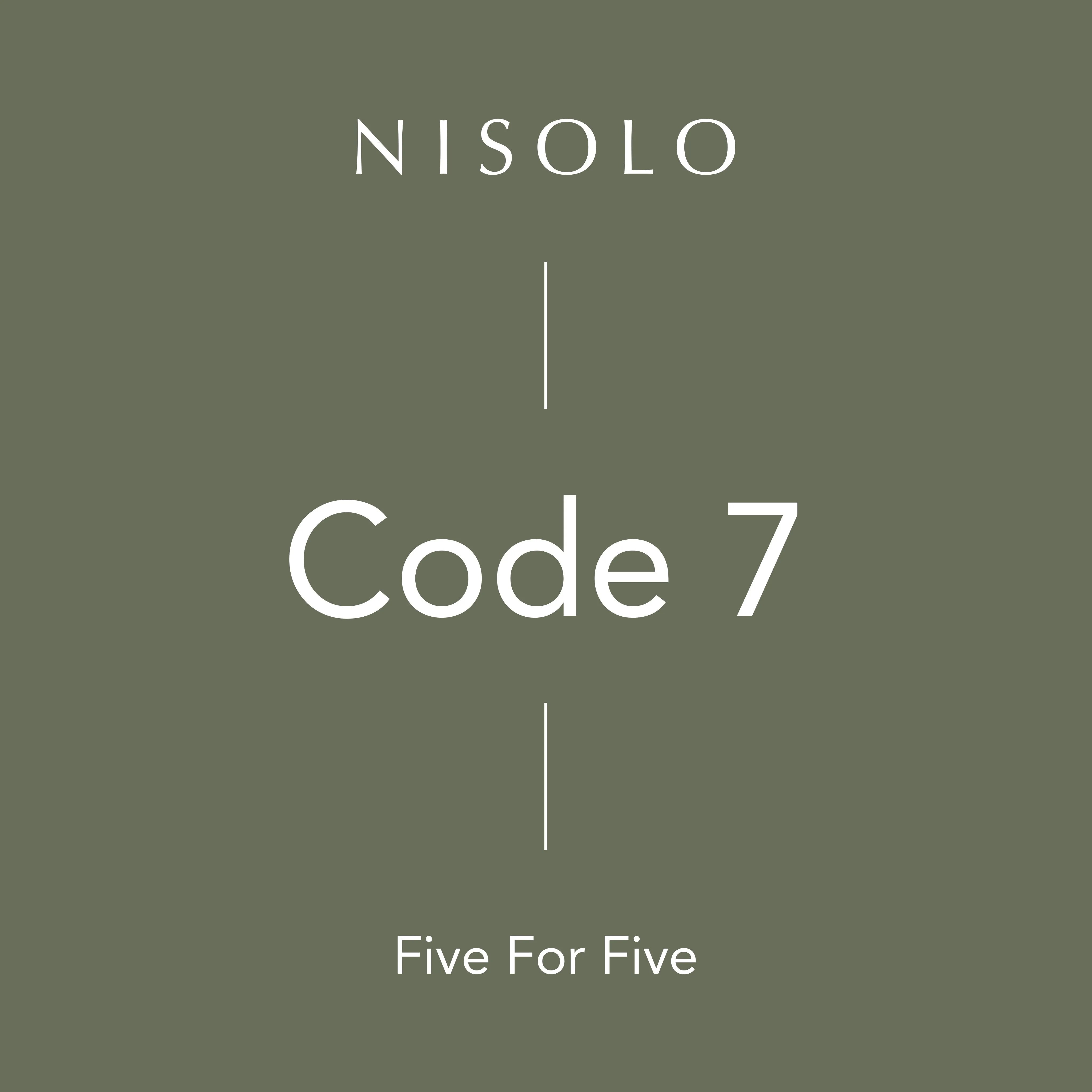 FIVE for FIVE Club: Code 7