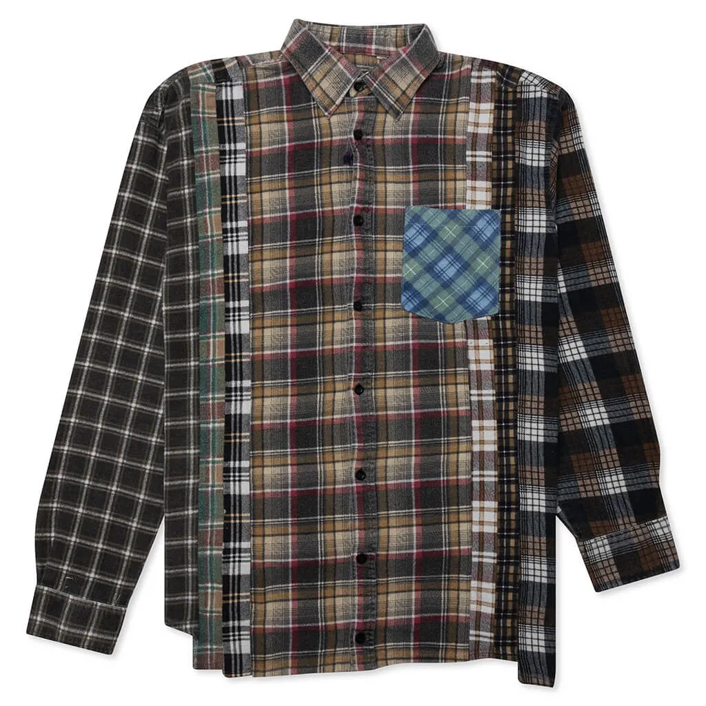 Flannel Shirt 7 Cuts Shirt - Assorted