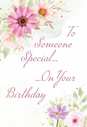 For Anyone Birthday Card