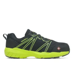 Fullbench Superlite Men's Alloy-Toe Work Shoes Black/Lime