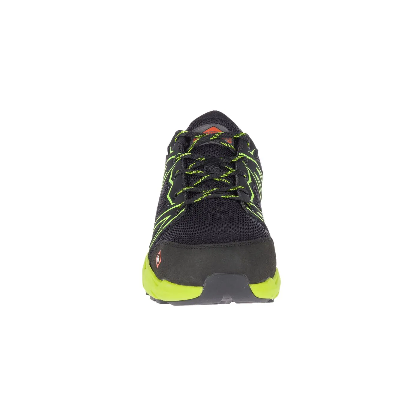 Fullbench Superlite Men's Alloy-Toe Work Shoes Black/Lime