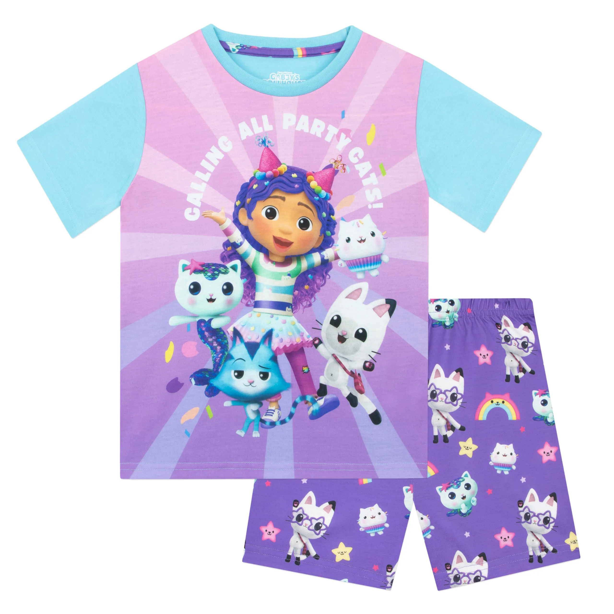 Gabby's Dollhouse Short Pajama Set