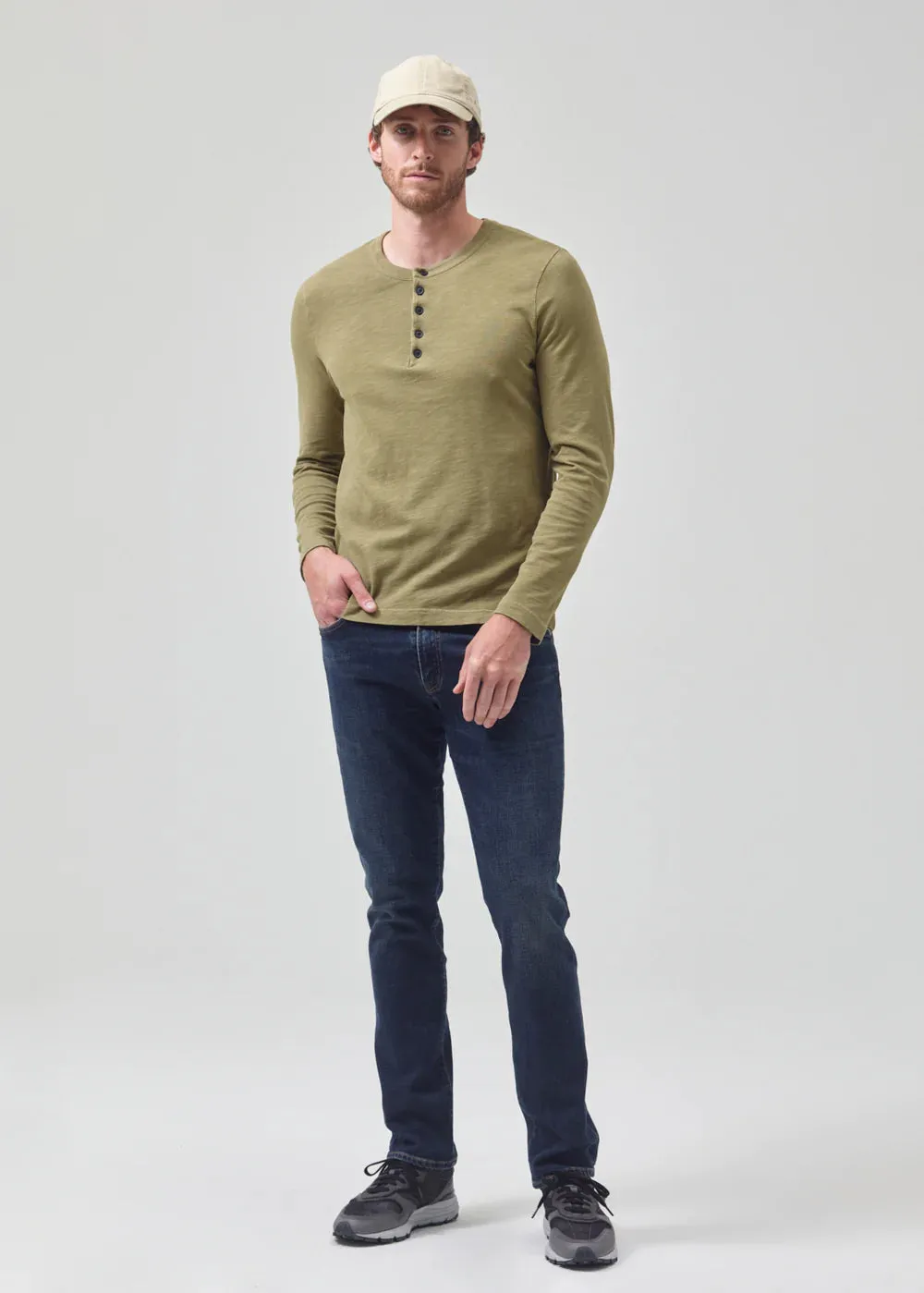 Gage Slim Straight Cashmere Denim