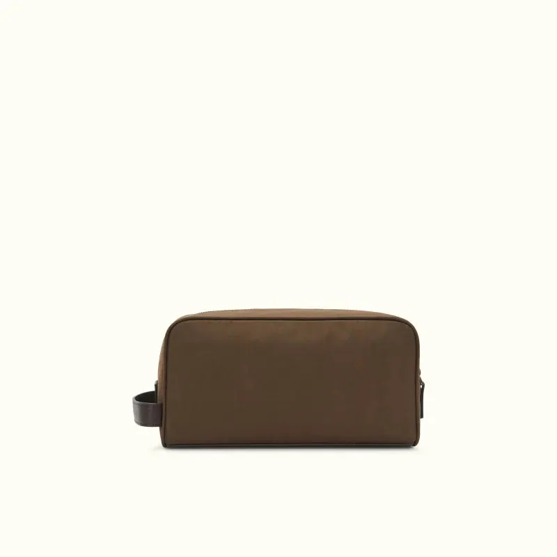 Hawkesbury Washbag - Dark Brown