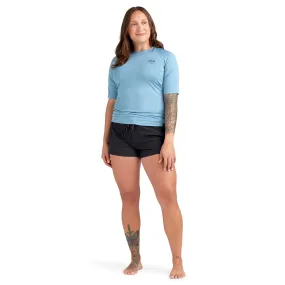 HD Snug Fit Short Sleeve Rashguard Crew - Women's