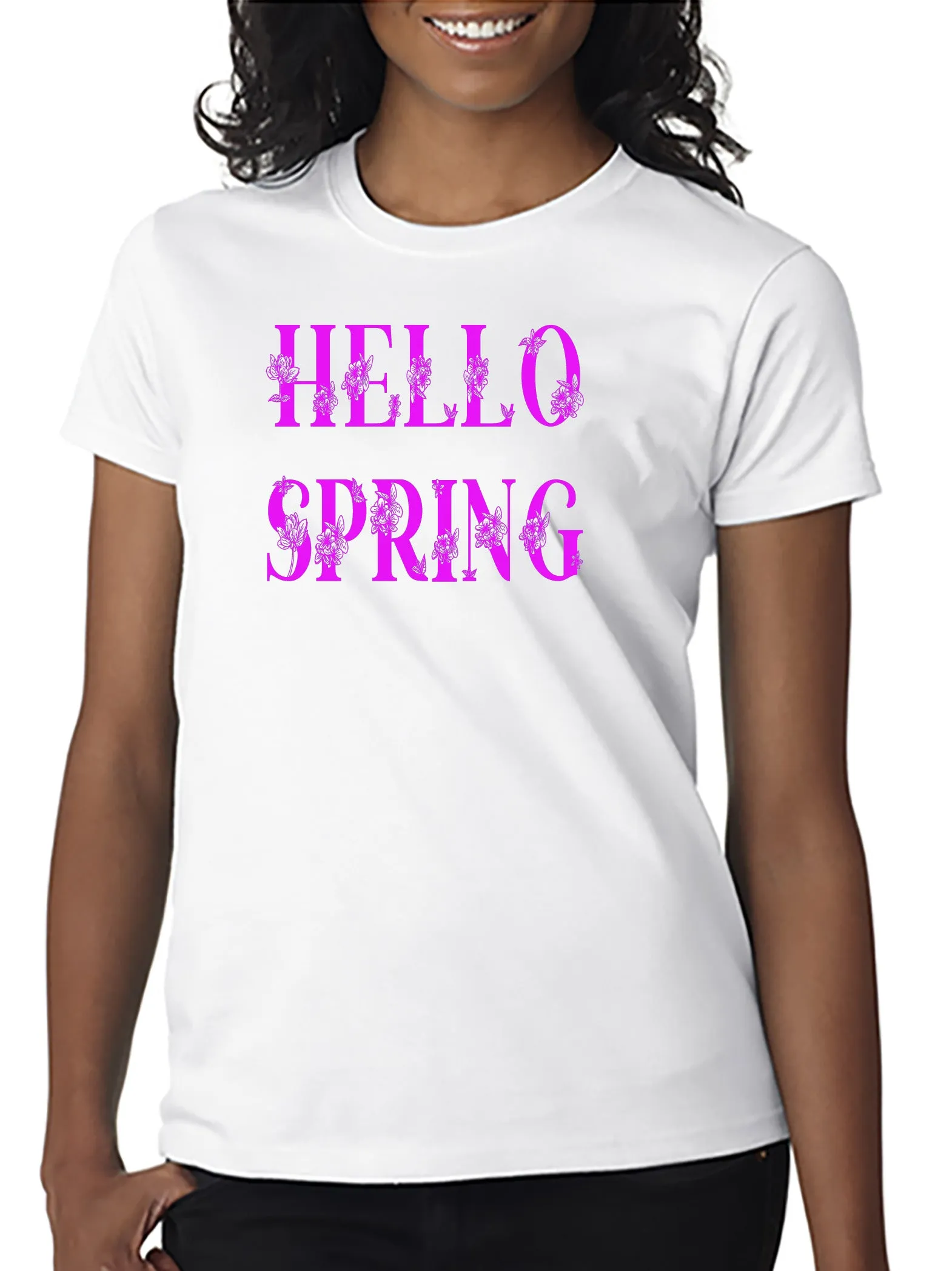 Hello Spring! PINK INK T-shirt