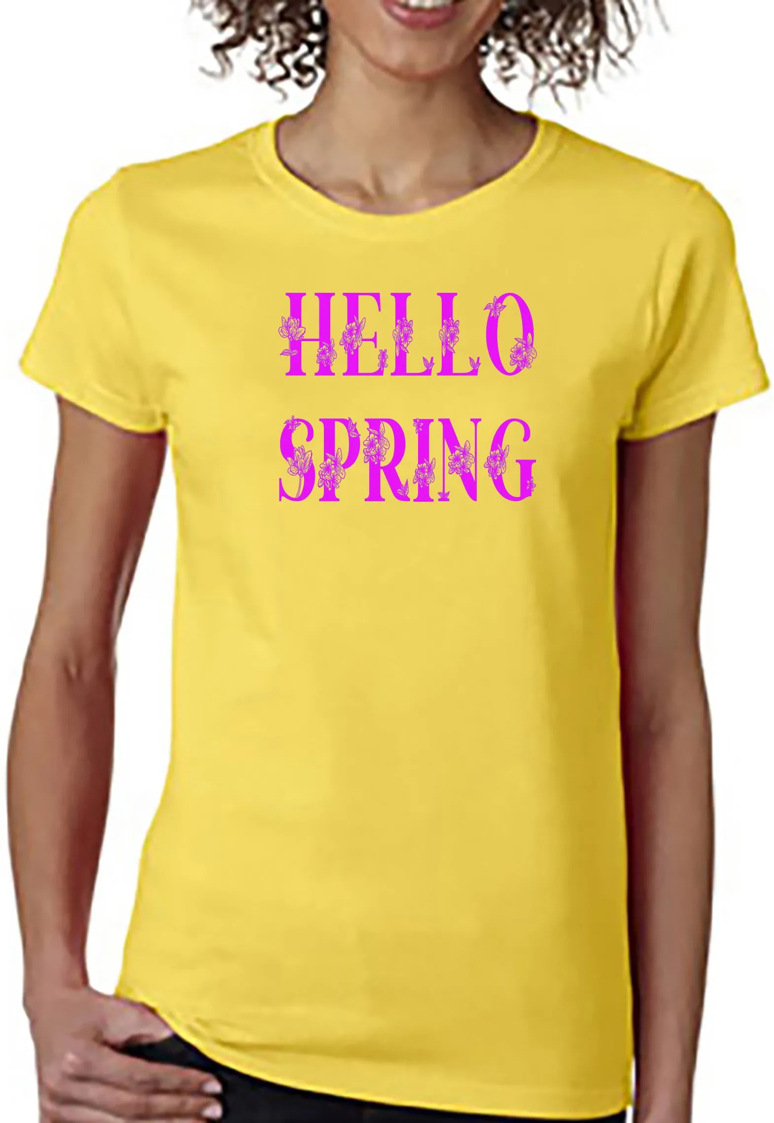 Hello Spring! PINK INK T-shirt