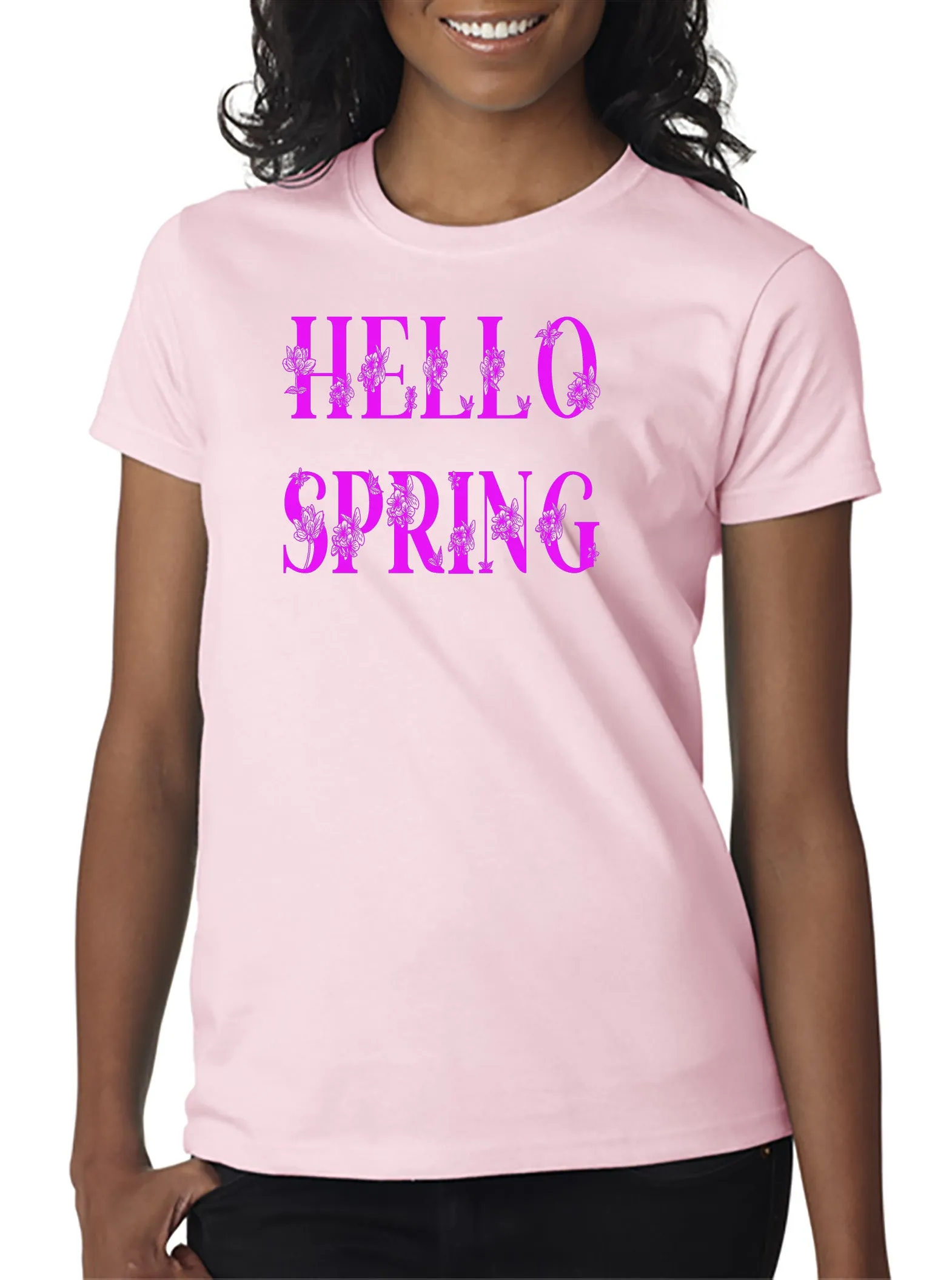 Hello Spring! PINK INK T-shirt