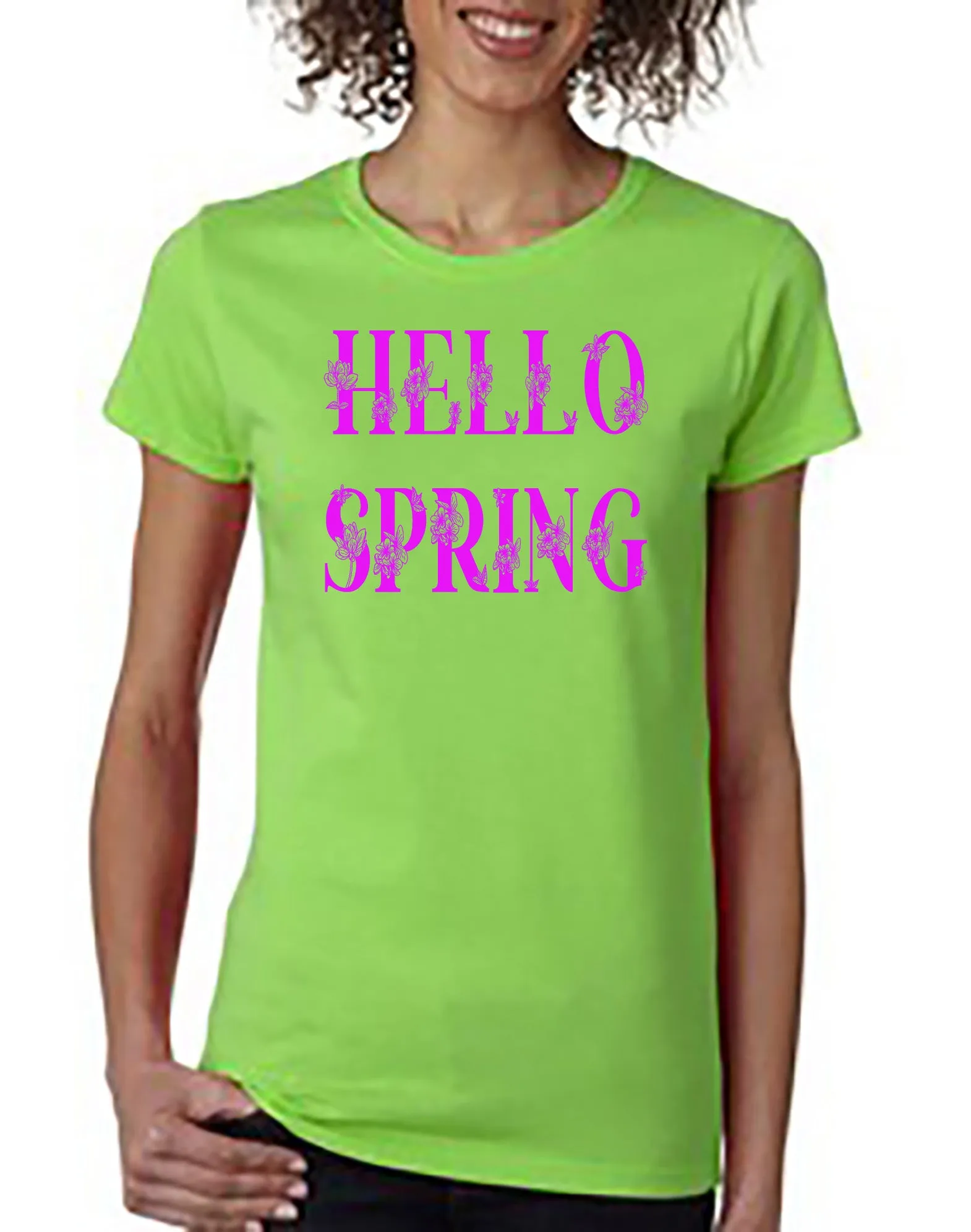 Hello Spring! PINK INK T-shirt