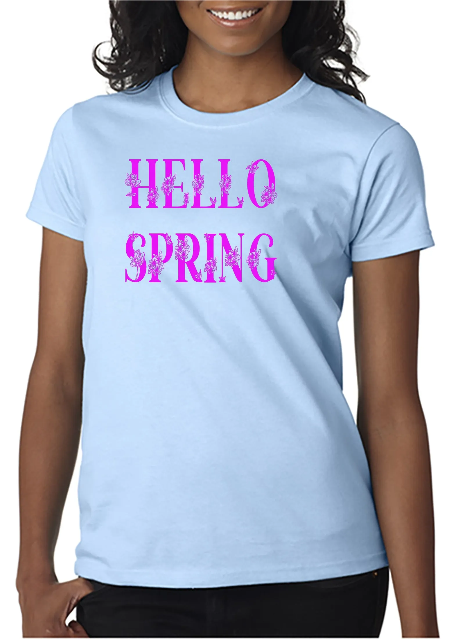 Hello Spring! PINK INK T-shirt