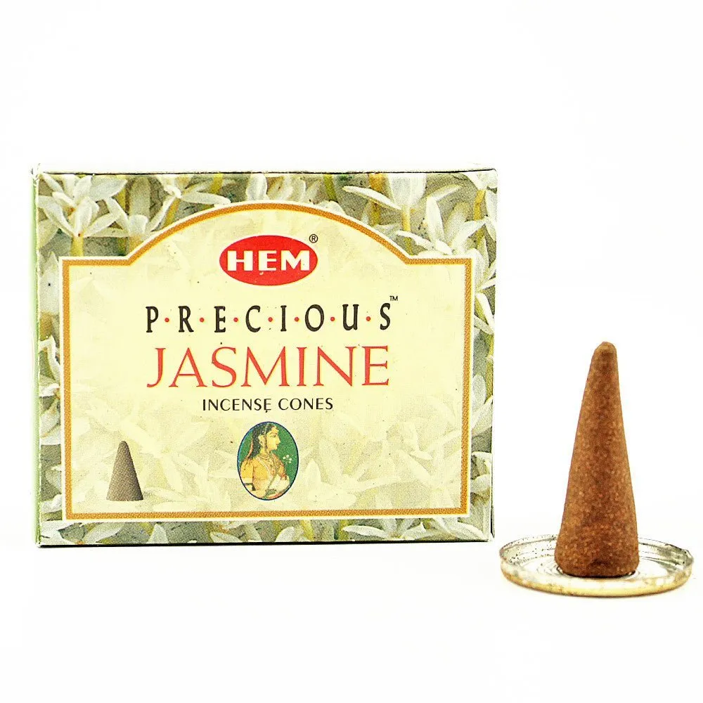 HEM Precious Jasmine Incense Cones