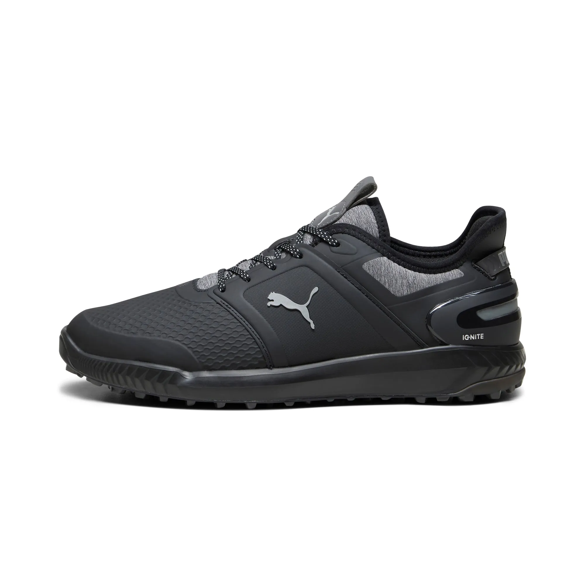 IGNITE ELEVATE Spikeless Golf Shoes | Puma Black / Quiet Shade