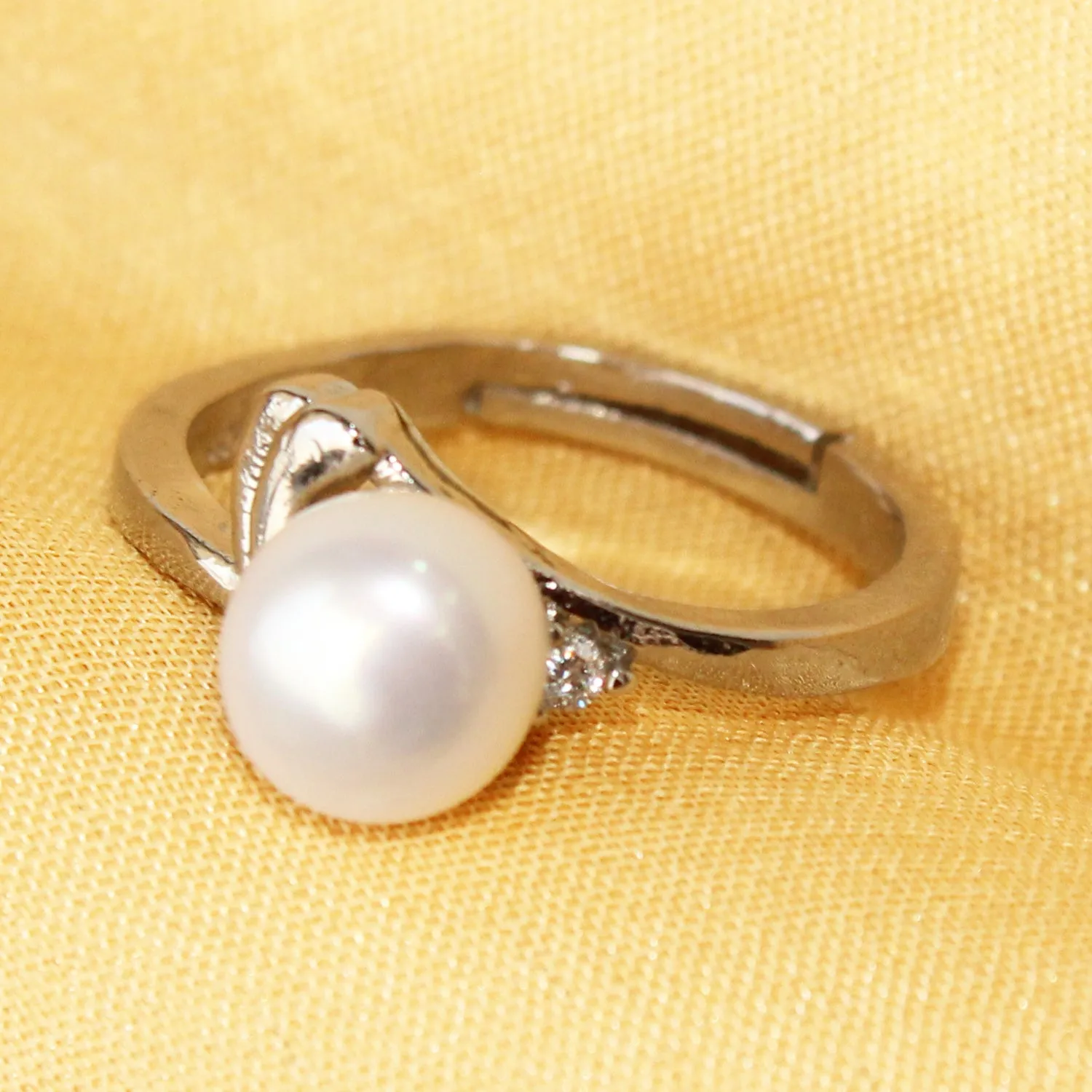 Imeora Real Pearl Adjustable Ring