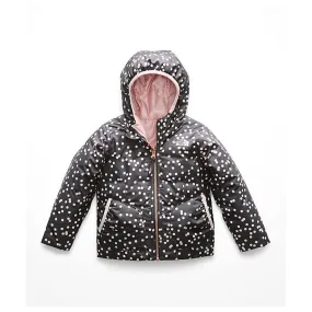 Infants The North Face | Reversible Perrito Insulated Jacket | Pink Grey Confetti Print