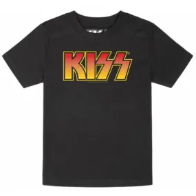 KISS Kids T-Shirt - Orange Gradient Logo