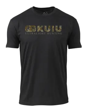 KUIU Valo Block Logo T-Shirt | Black