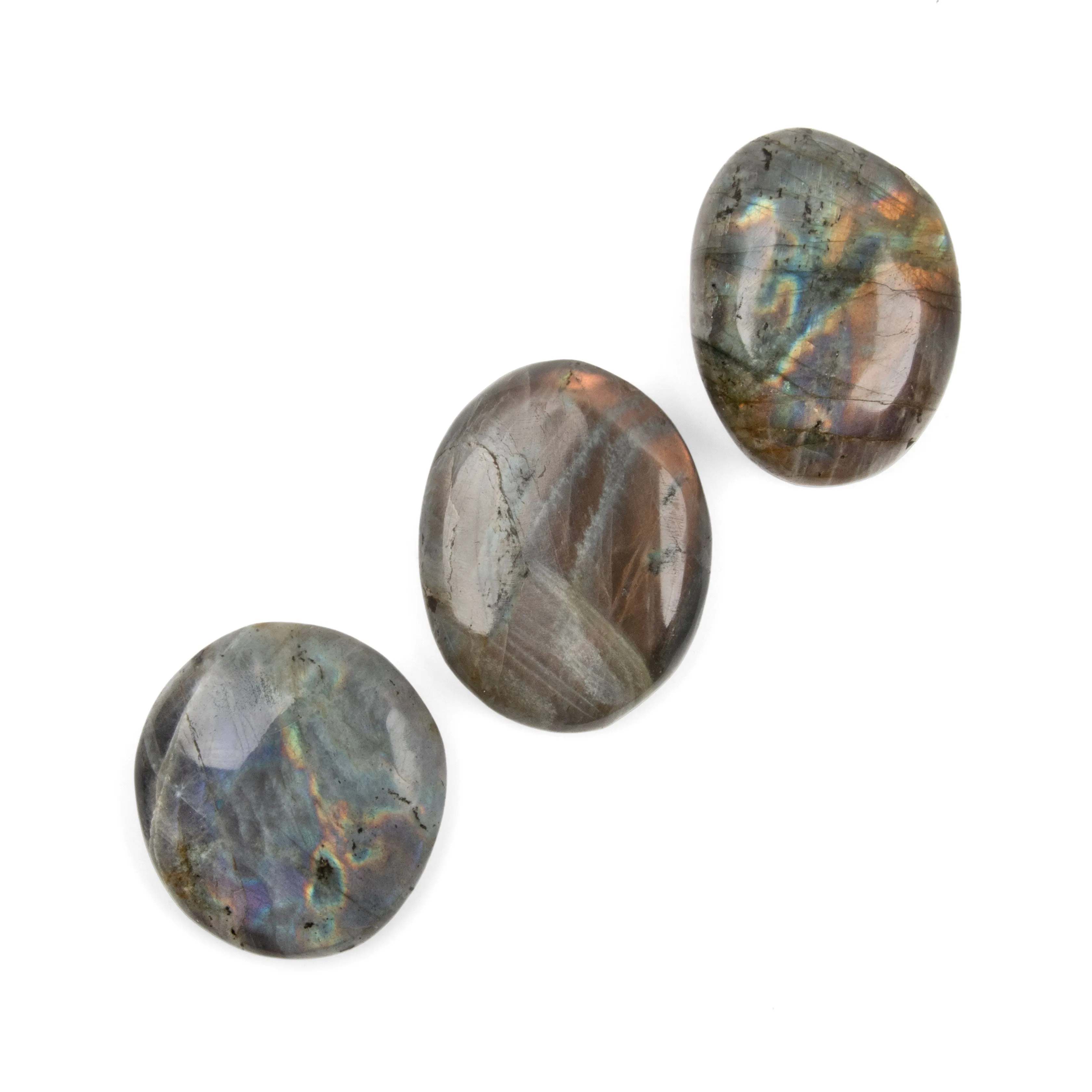 Labradorite - Rainbow, Palm Stones