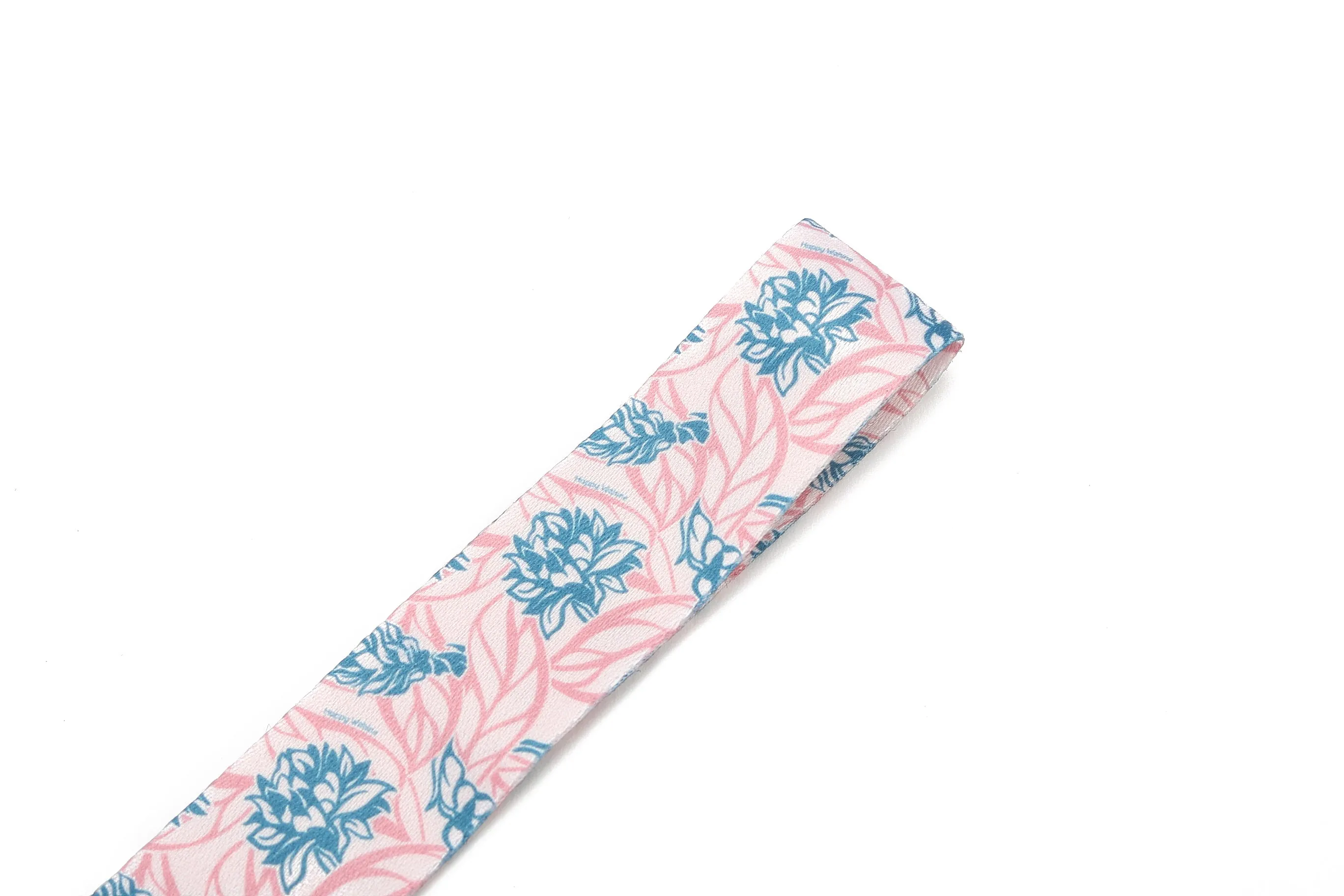 Lanyard Short Heliconia Pink