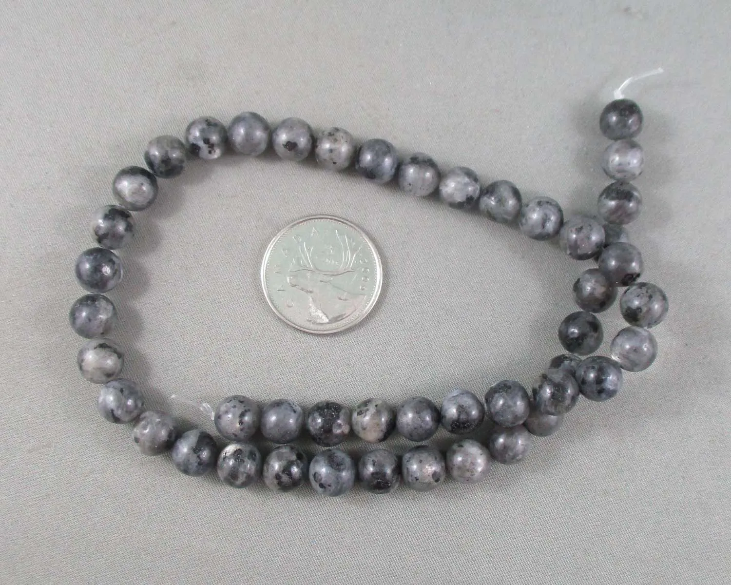 Larvikite Beads Round Various Sizes