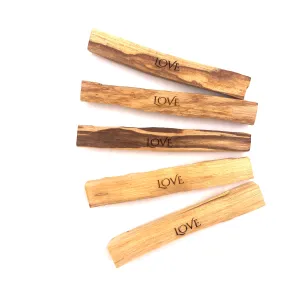 Laser Engraved Palo Santo Sticks