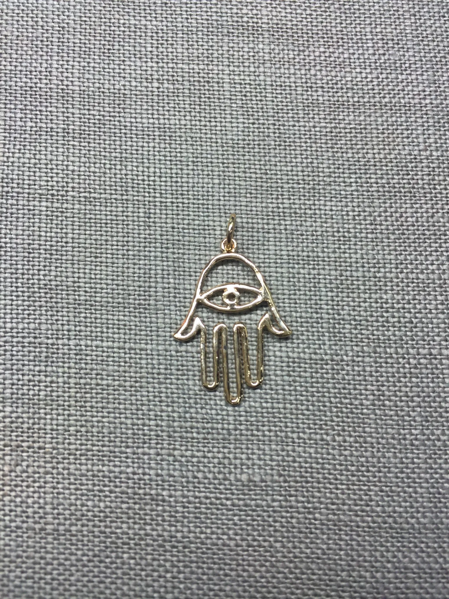 Liv 14k Gold Hamsa Necklace