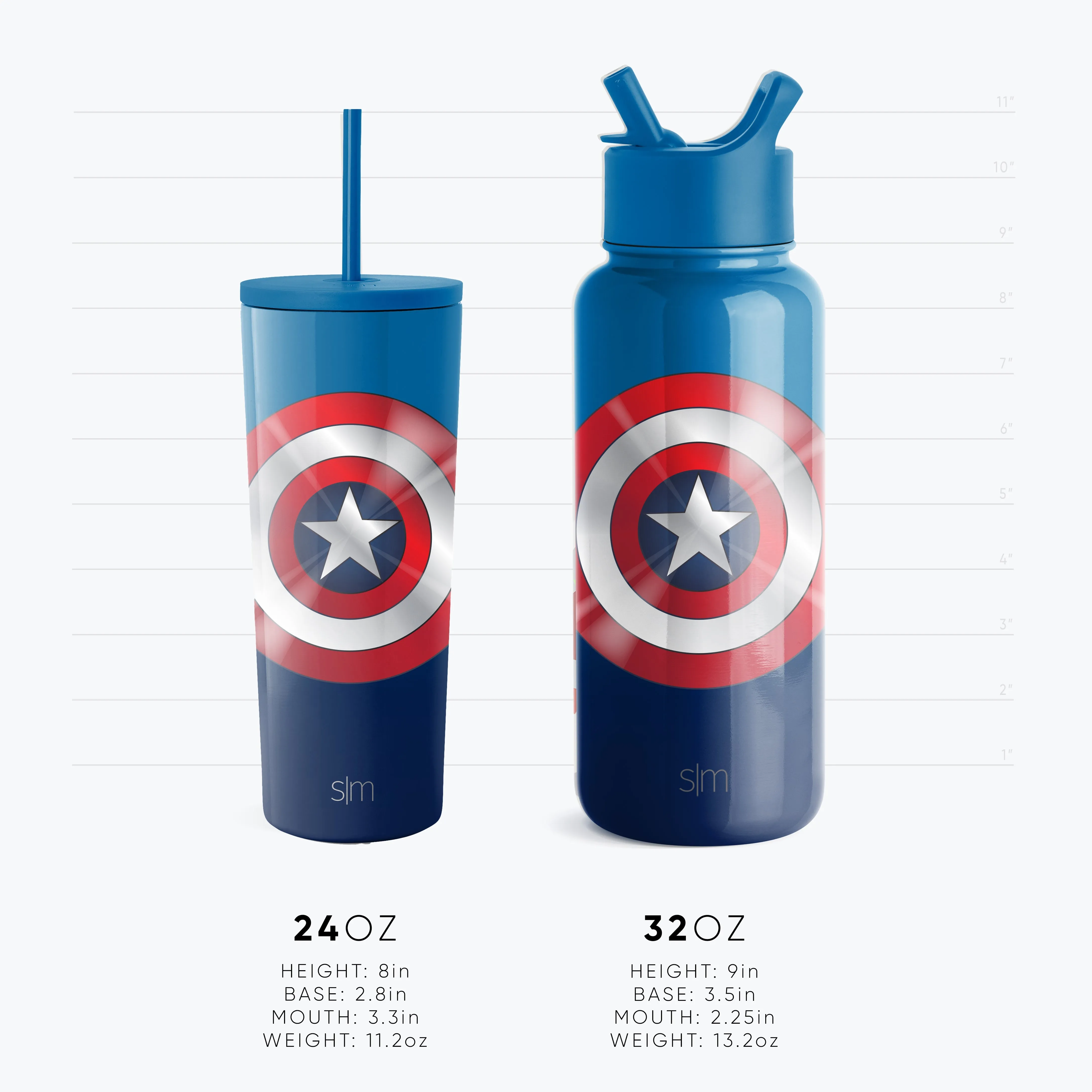 Marvel Summit Water Bottle