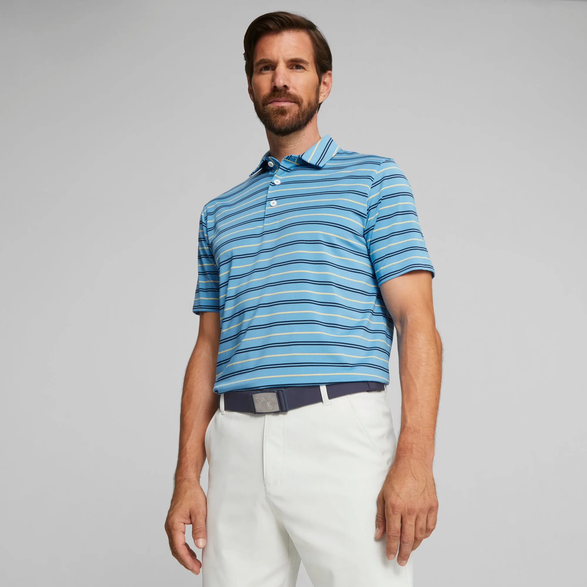 MATTR Striper Golf Polo