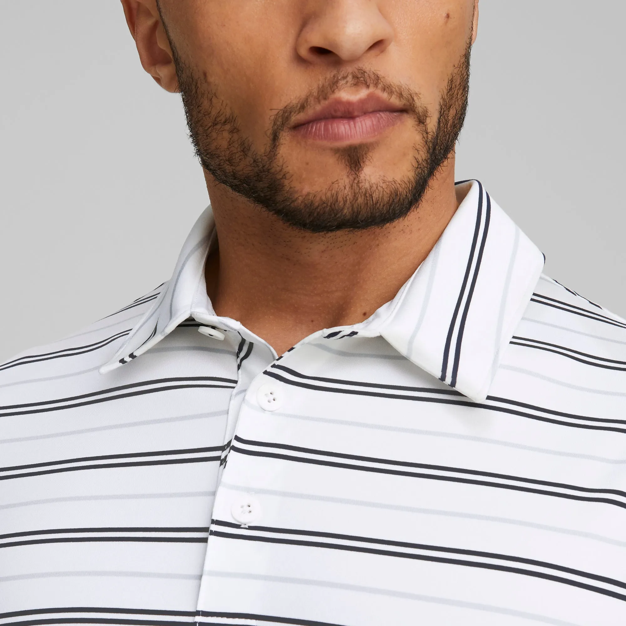 MATTR Striper Golf Polo