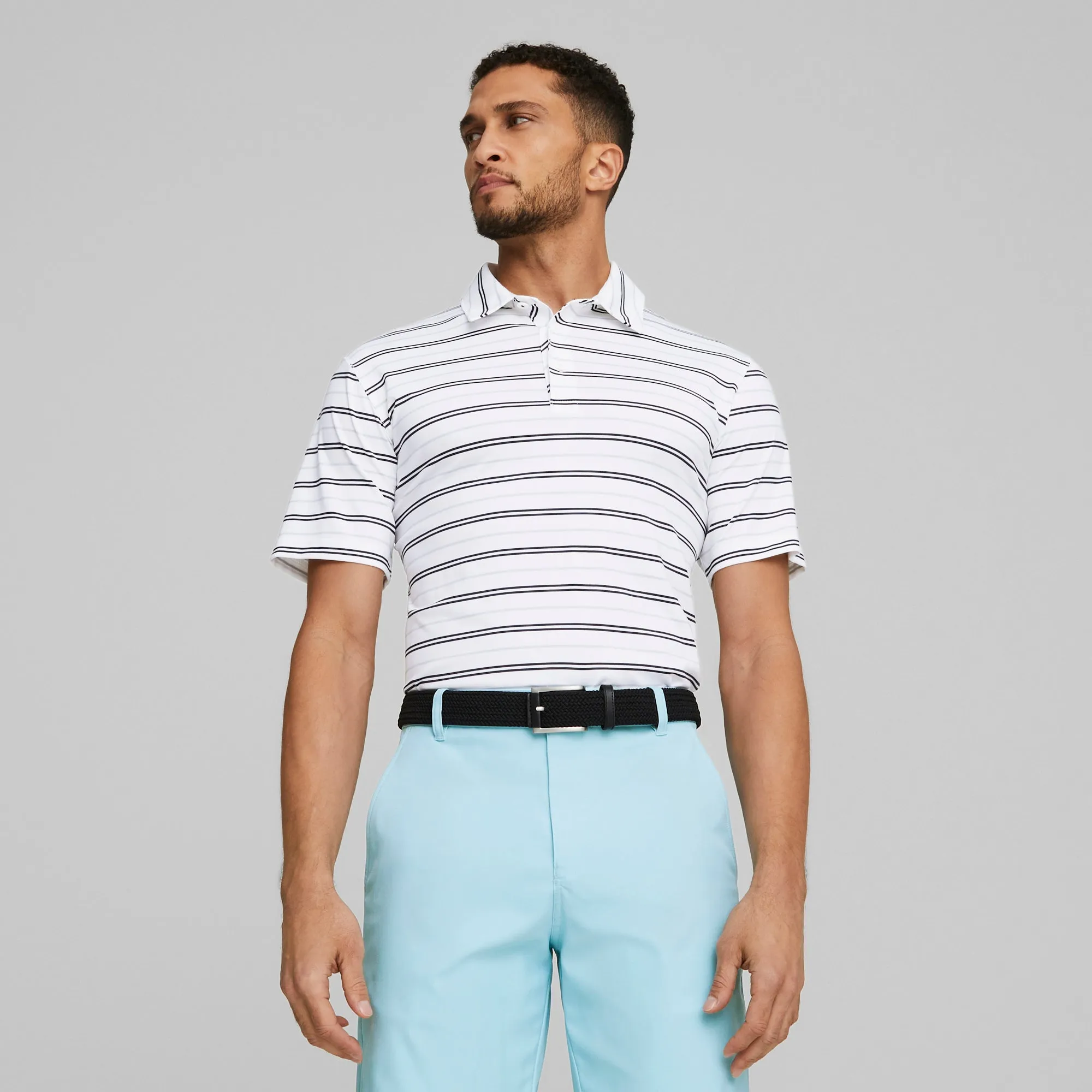 MATTR Striper Golf Polo