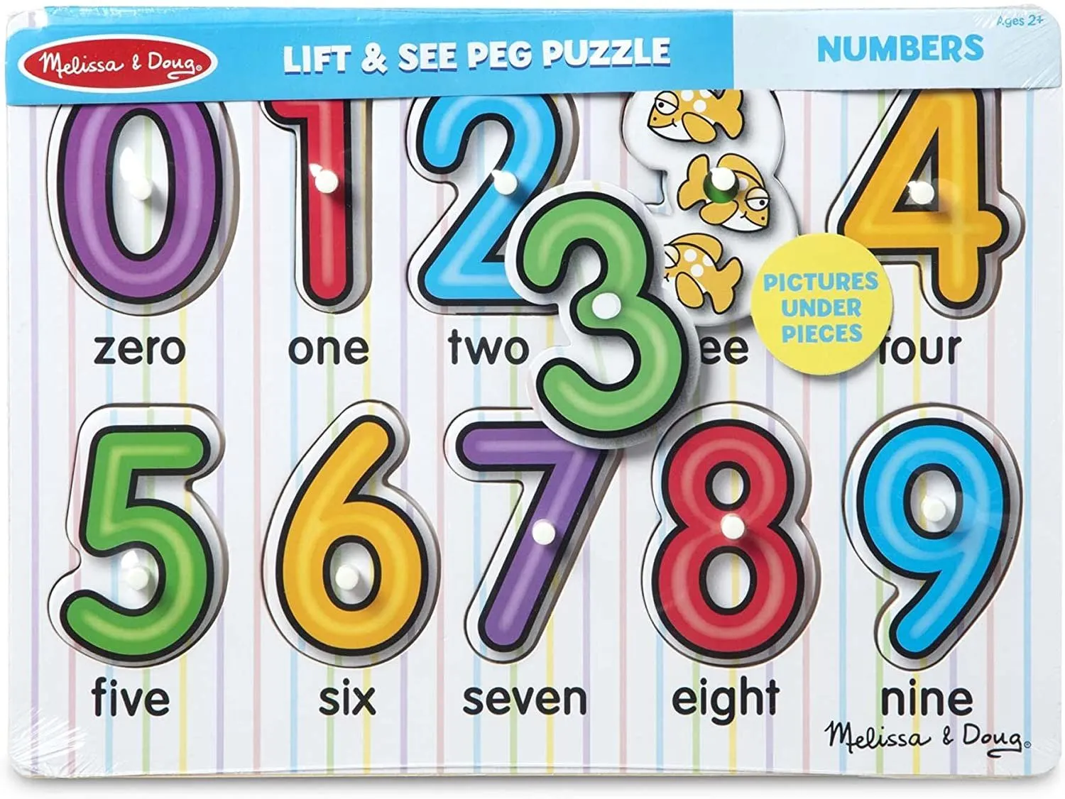 Melissa & Doug - Numbers Peg Puzzle