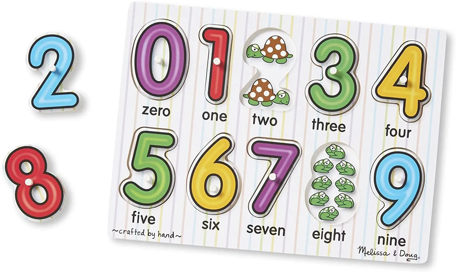 Melissa & Doug - Numbers Peg Puzzle