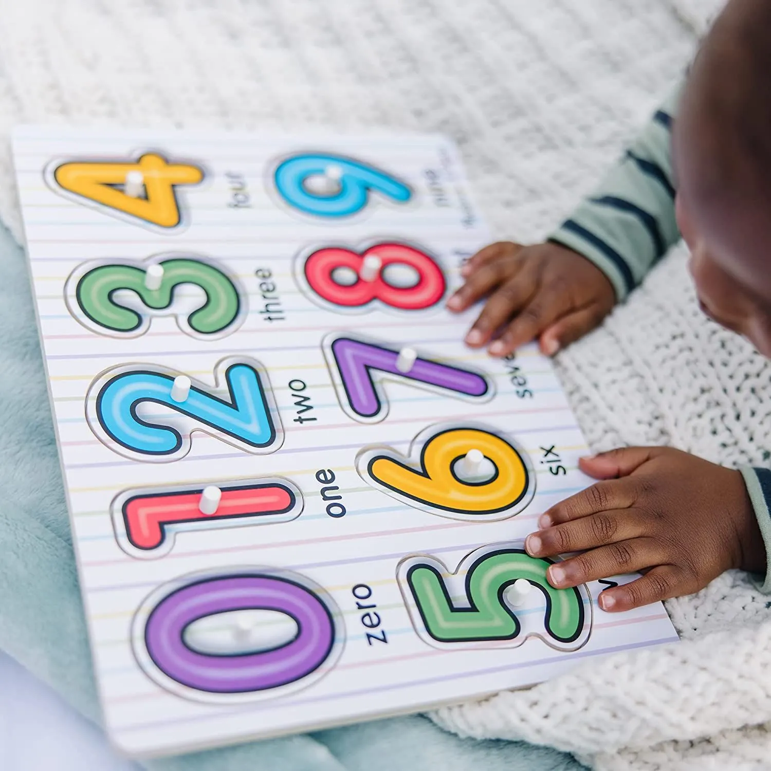 Melissa & Doug - Numbers Peg Puzzle