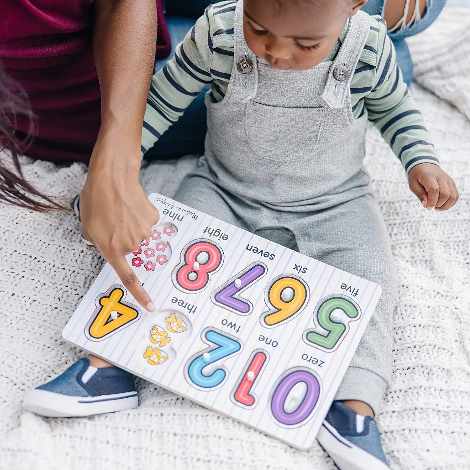 Melissa & Doug - Numbers Peg Puzzle