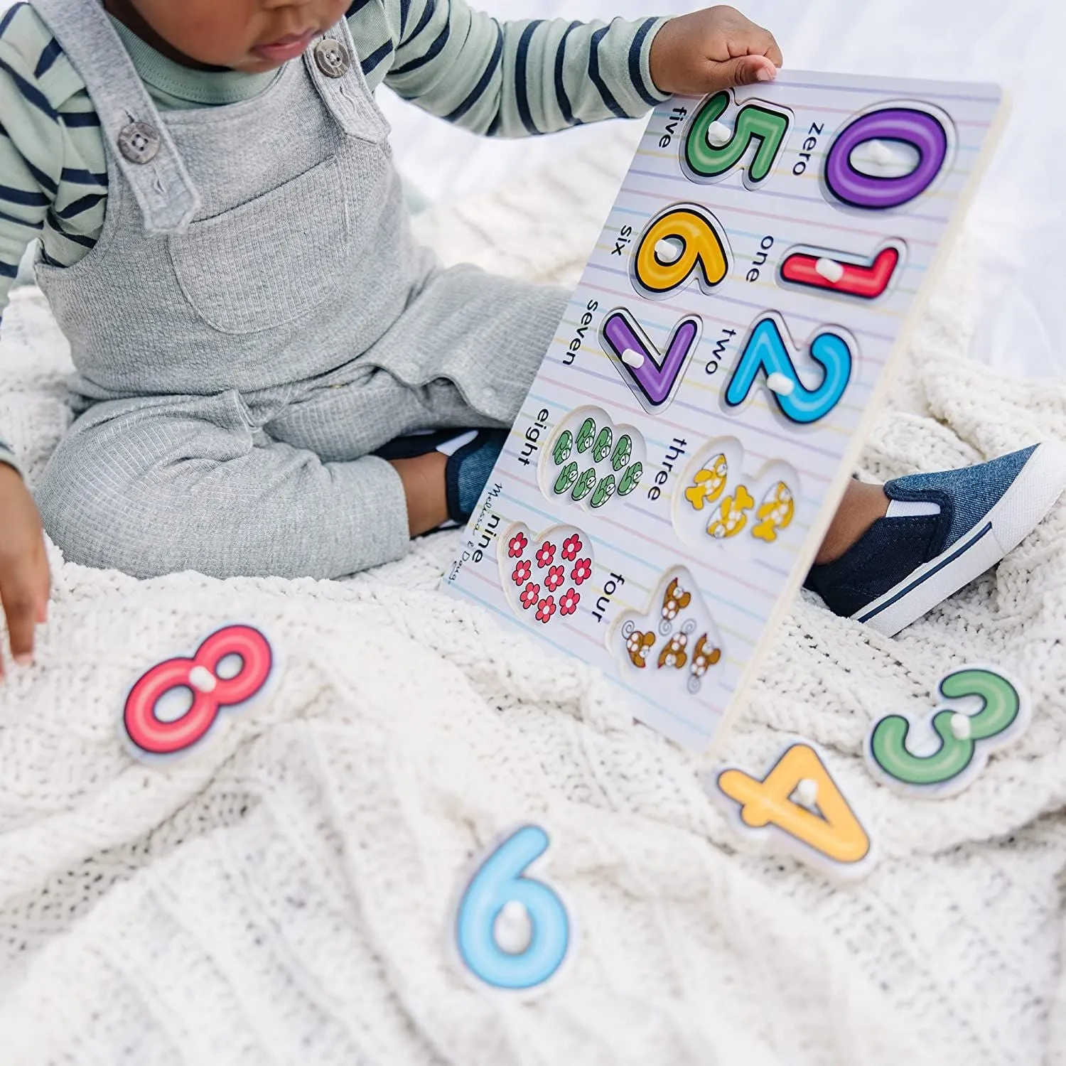 Melissa & Doug - Numbers Peg Puzzle