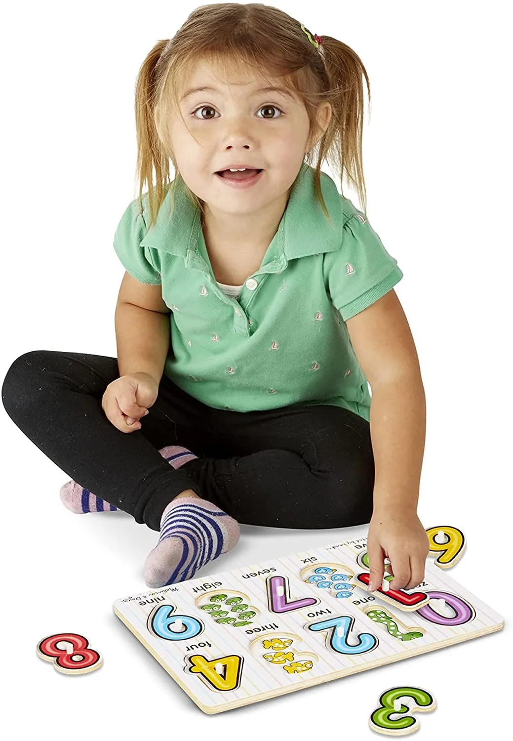 Melissa & Doug - Numbers Peg Puzzle