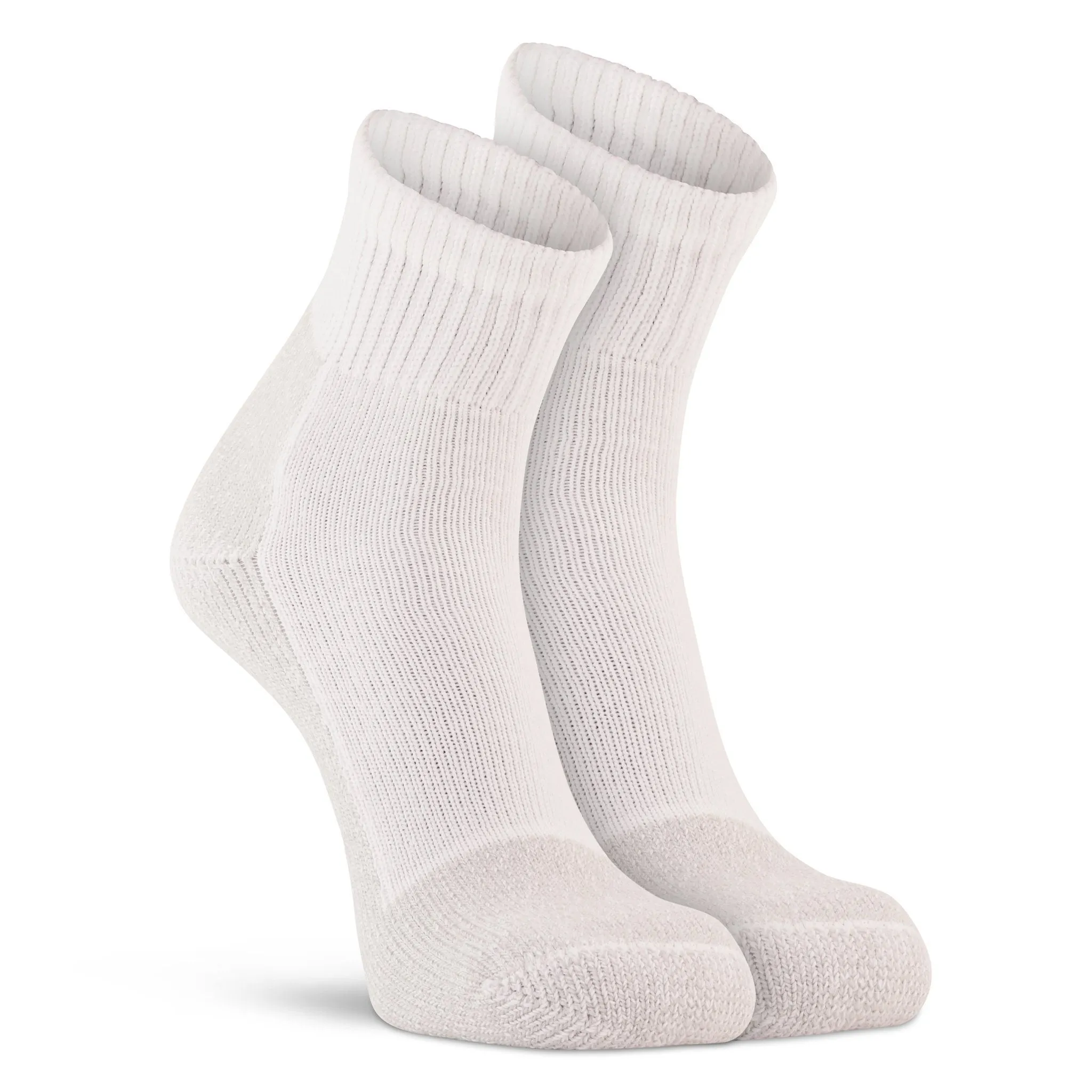 Men's Wick Dry Athletic Heavyweight Quarter Crew Everyday Sock - 2 Pack