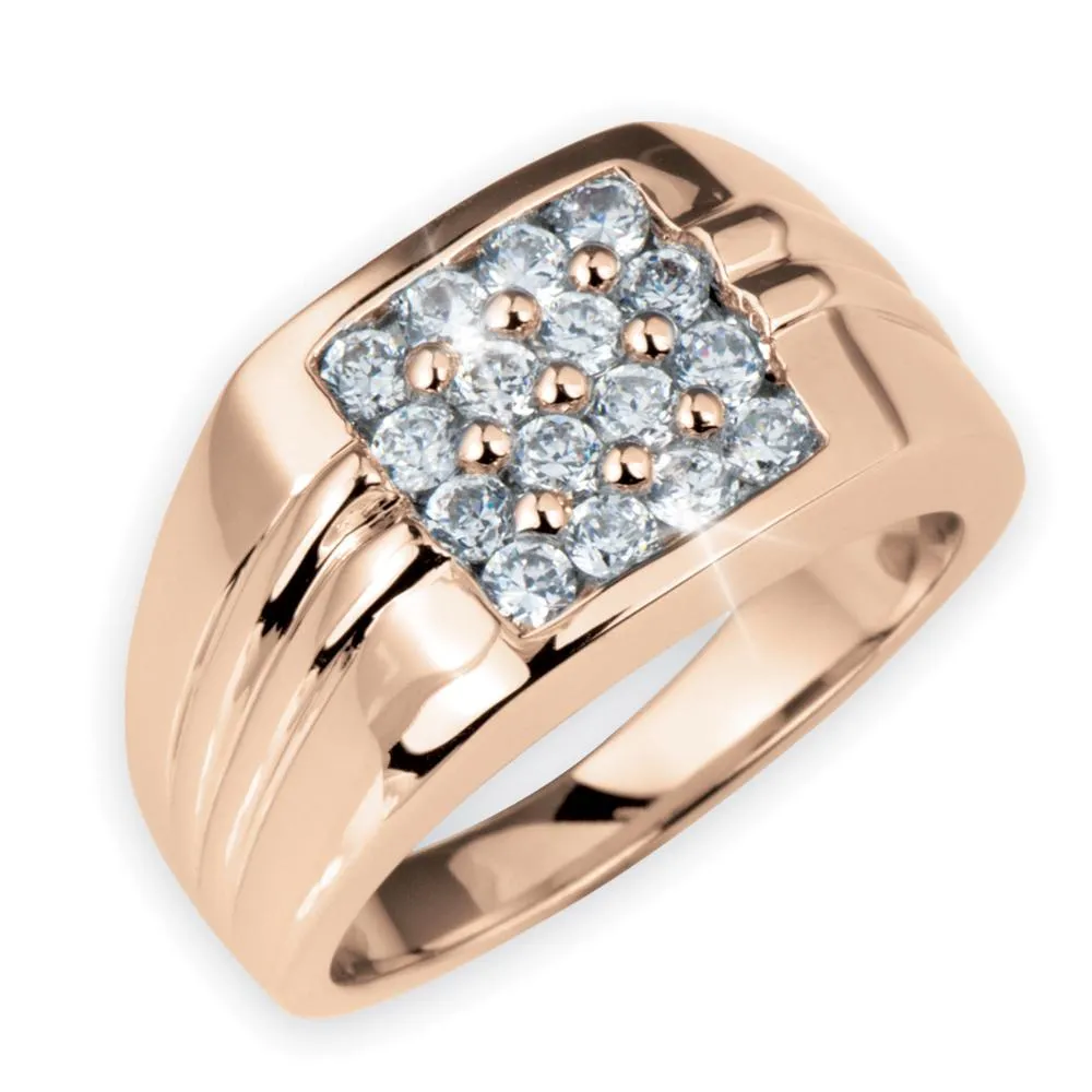 Mirage Men's Ring Rose Gold