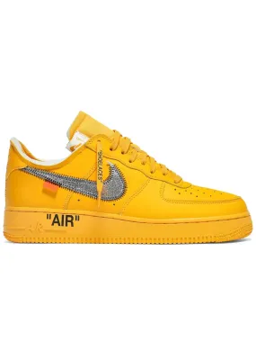 Nike X Off-White Air Force 1 Low ICA University Gold [2021]