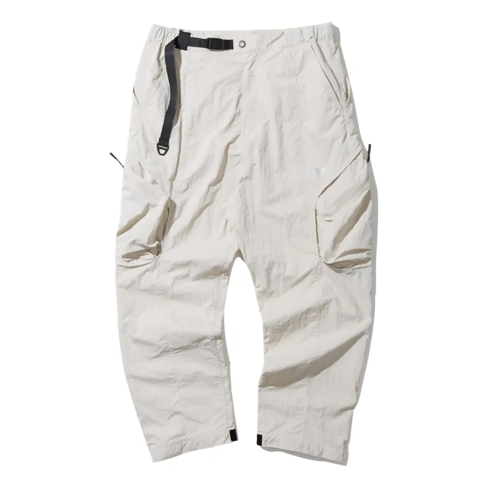 NINE POINT NINE MESH BREATHE MULTI POCKET PANTS-STONE