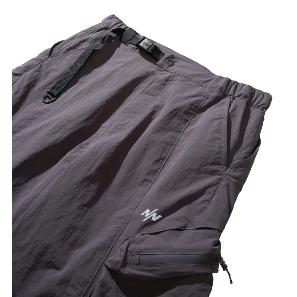 NINE POINT NINE MESH BREATHE MULTI POCKET PANTS-STONE