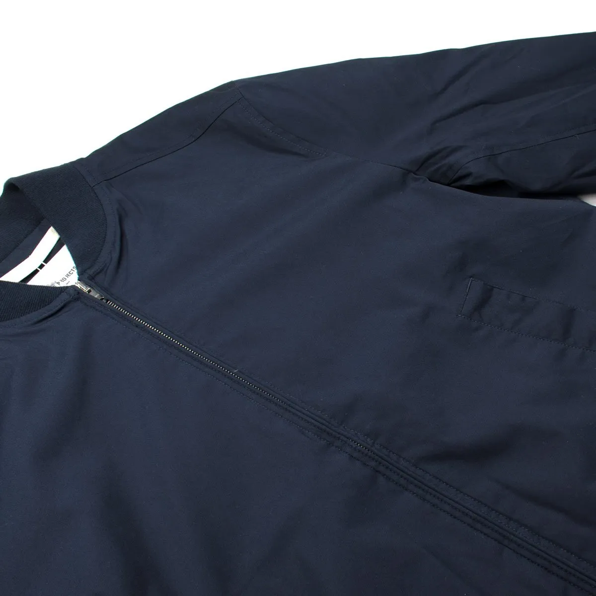 Norse Projects - Ryan Poplin Bomber Jacket - Dark Navy