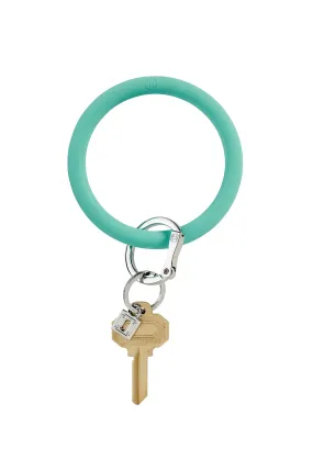 O-Venture Silicone Key Ring in Pool Blue