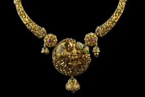 One Gram Gold Antique Lakshmi Kanti By Asp Fashion Jewellery