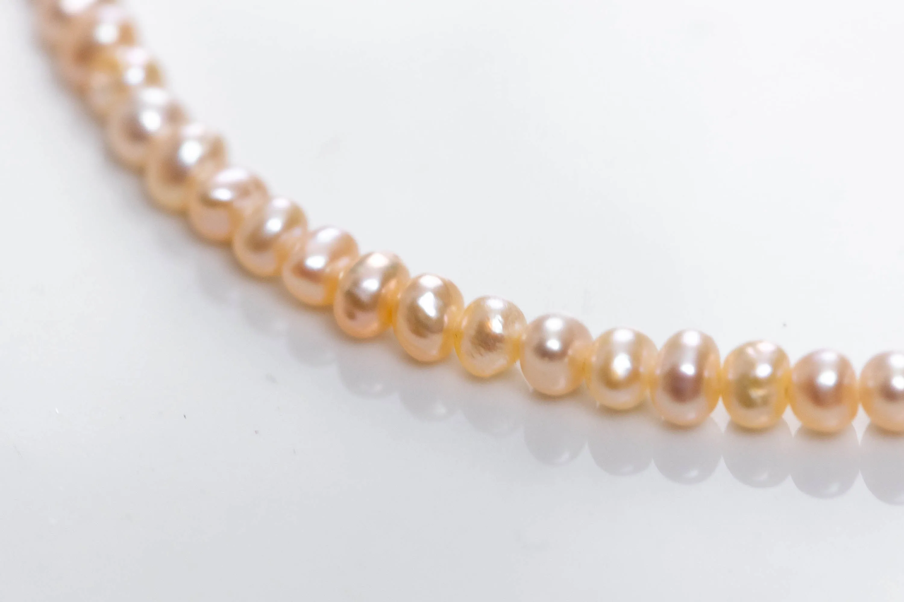 Peachy pearls