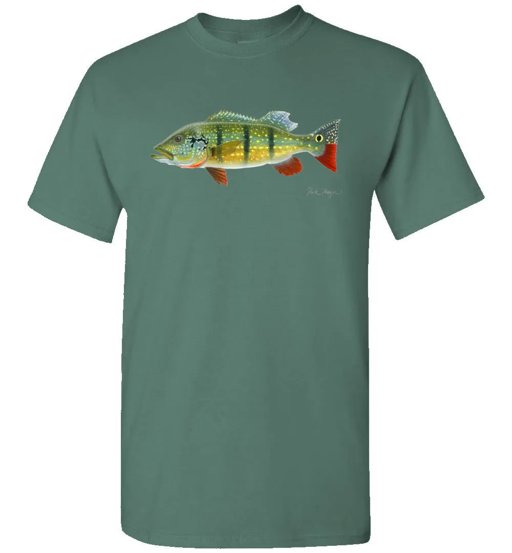 Peacock Bass Premium Comfort Colors Tee