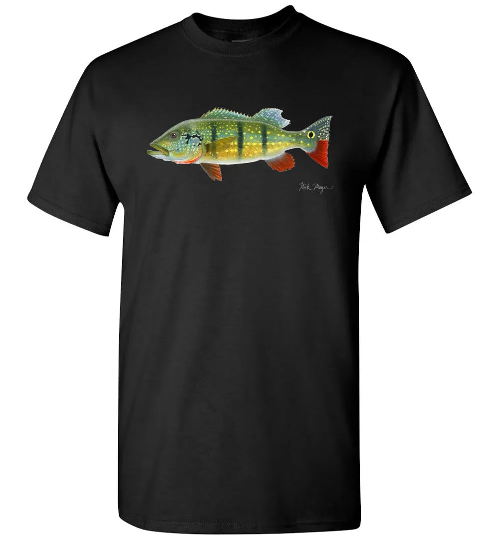 Peacock Bass Premium Comfort Colors Tee