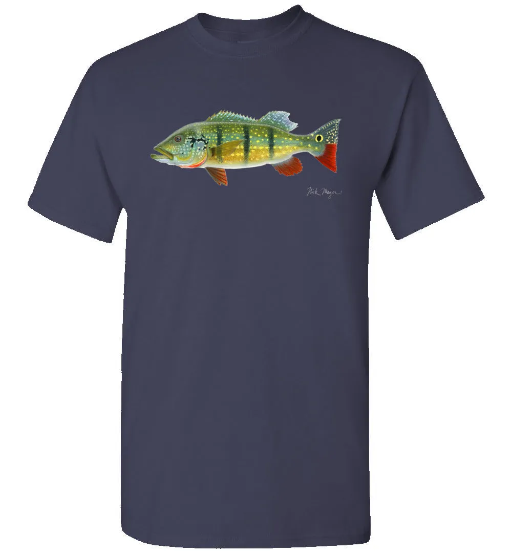 Peacock Bass Premium Comfort Colors Tee