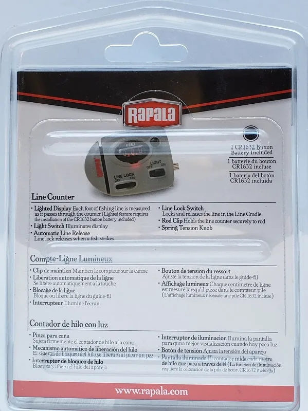 Rapala Lighted Line Counter RLLC